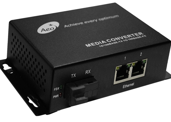 1310/1550nm convertidor de la fibra del SC los 20km medios, medios convertidor de Ethernet