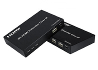 4k sobre el cable 3840X2160/30Hz del suplemento de la fibra del IP el 150m HDMI CAT5e/6