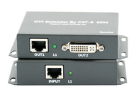 suplemento de 1080P los 60m Cat5e DVI sobre el Lan video del cable de la red del IP
