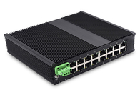 Conmutador Ethernet industrial de 10/100 Mbps no administrado de 16 puertos RJ45