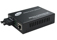 fibra dual del convertidor 10/100/1000Mbps de Ethernet del conector del ST de 850nm 1310nm los 2km medios