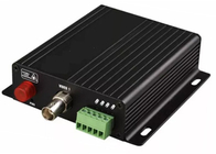 1 convertidor video de Digitaces de la fibra de los datos de BNC 1, transmisor-receptor óptico video análogo coaxial