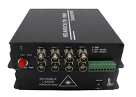 vídeo video del transmisor-receptor 8ch de la fibra de 1080P 720P a la fibra RS485 AHD/CVI/TVI