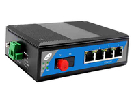 FCC Fiber POE Switch 4/8/16/24 Puertos Switch de red con VLAN y IPC 250m