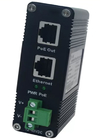 10/100/1000Mbps industrial 802.3 Bt PoE inyector endurecido Gigabit PoE inyector de alta potencia