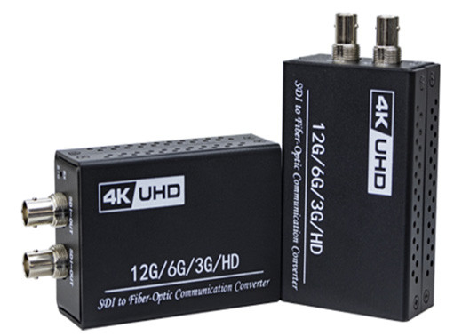 Convertidor de fibra SDI 12G-SDI 4K 60HZ Compatible con 1080P 1080I 720P