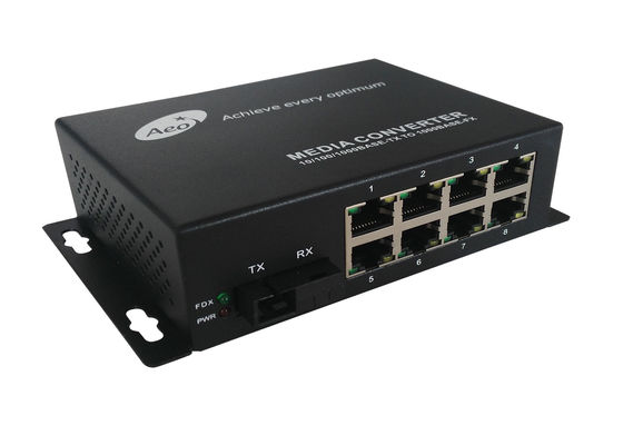 1310/1550nm medios convertidor comercial, fibra al medios convertidor RJ45