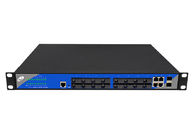 Gigabit SFP del interruptor 16 el 10/100M Optical 2 de la fibra de Ethernet del soporte de estante 4 puertos de Gigabit Ethernet