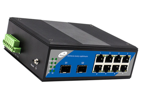 el interruptor portuario del gigabit 1310/1550nm 8 manejó
