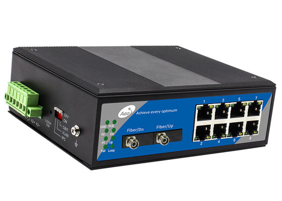 Puerto industrial del interruptor 8 de la ayuda 10/100Mbps POE de CBIT