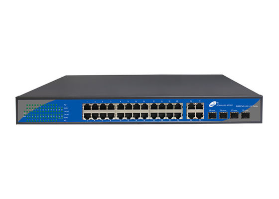 24 interruptores portuarios de Gigabit Ethernet Unmanaged con los puertos combinados de 4 gigabites