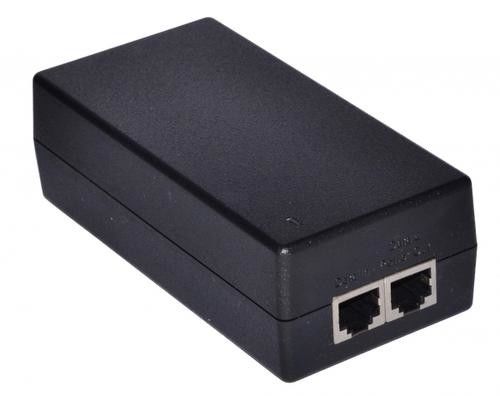 Inyector portuario del POE del gigabit 2 con la sola entrada CC 15.4W del puerto del POE