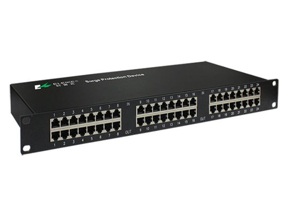 24 poderes portuarios de la autoadaptación sobre el protector de sobretensiones de Ethernet