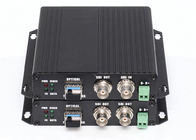 convertidor de la fibra óptica del vídeo los 20KM SFP de 3G SDI con RS485 RS422
