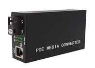 1 convertidor 1 1310/1550nm portuario óptico de la fibra del puerto Ethernet del POE medios