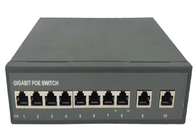 Puertos llenos del interruptor 8 de Ethernet del POE del gigabit del metal 2 puertos del Uplink