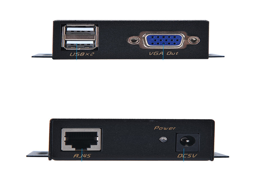 Sobre el suplemento los 60M 1080P de KVM VGA del cable de Cat5/6 redes a la red RJ45