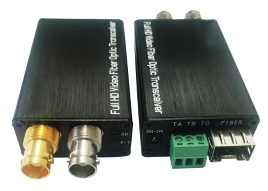 Convertidor de fibra 3G-SDI con transceptor óptico de fibra HD/SD/3G con extensor de fibra