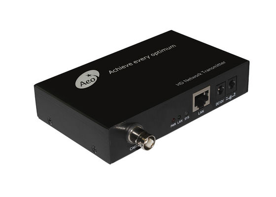 coaxil 95Mbps a Ethernet del convertidor 1 10/100Mbps POE del IP 1 puerto de BNC